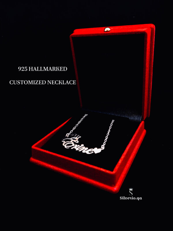 925 Halmarked Customized Necklace